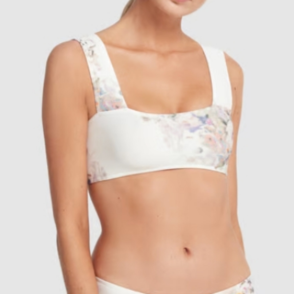 Cynthia Rowley Print Bikini Top (Read Description)